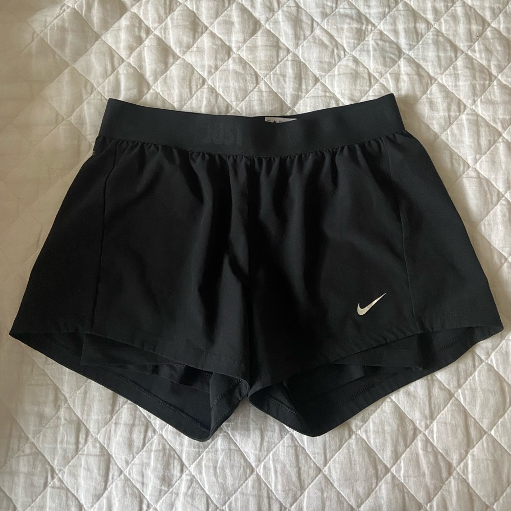 NIKE black athletic shorts